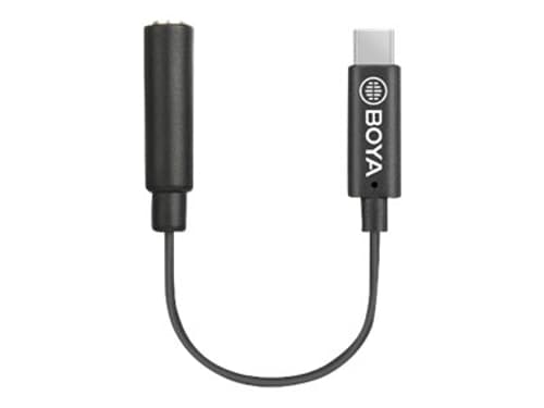 Boya By-k4 3.5mm Trs To Type-c Audio Adapter