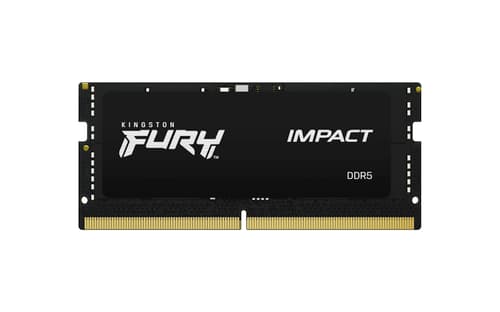 Kingston Fury Impact 32gb Ddr5 4800mhz Cl38 Sodimm 32gb 4,800mhz Ddr5 Sdram 262-nastainen So-dimm