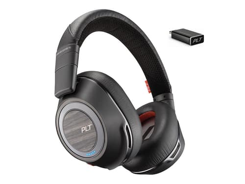 Poly Voyager 8200 Uc Kuuloke + Mikrofoni Usb-c Bluetooth-sovitin Microsoft Teamsille Stereo Musta