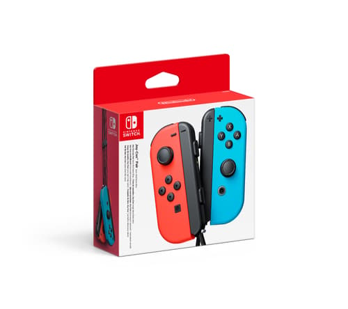 Nintendo Joy-con Pair - Neon Red & Blue Punainen, Sininen
