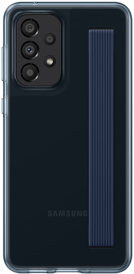 Samsung Slim Strap Cover Samsung Galaxy A33 5g Tummanharmaa