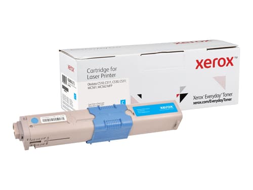 Xerox Everyday Oki -värikasetti Syaani 5k - C500