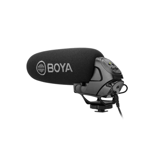 Boya By-bm3031 Condensator 3,5mm Musta