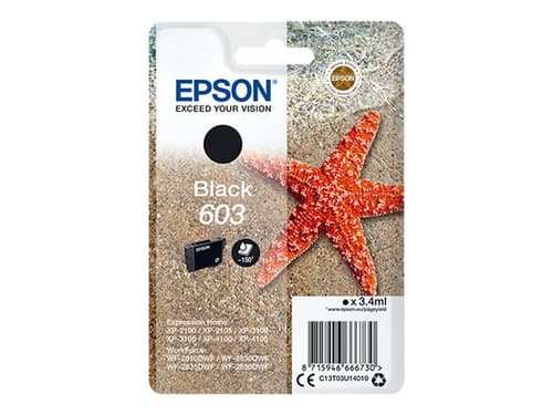 Epson Muste Musta 603 3.4ml