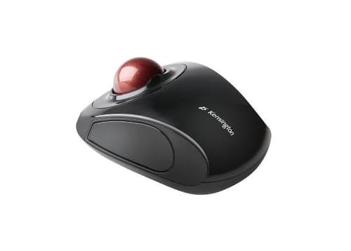 Kensington Advance Fit Wireless Mobile Trackball Langaton Hiiri Musta, Punainen