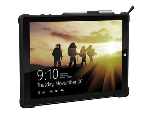 Urban Armor Gear Scout Takakansi Tabletille Microsoft Surface Pro (2017), Microsoft Surface Pro 6 Musta
