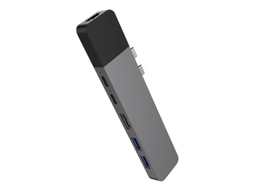 Hyper Hyperdrive Net Usb-c Hub - Space Gray Usb-c Minitelakointiasema