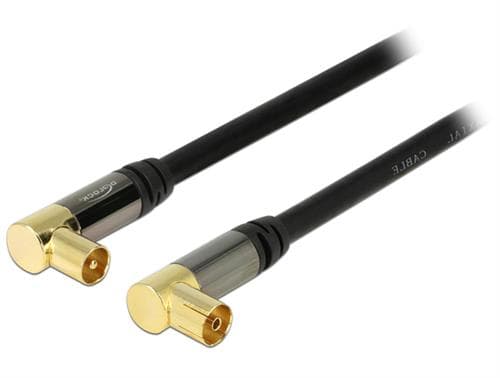 Delock Antennikaapeli 1m Uhf-liitin Naaras Uhf-liitin Uros