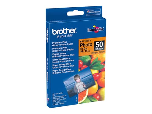 Brother Paperi Photo Glossy 10x15 Cm, 50 Arkkia