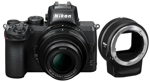 Nikon Z 50 + Z 16-50mm F/3.5-6.3 Vr + Mount Adapter Ftz