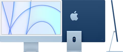 Apple Imac (2021) 24" Blue M1 8gb 256gb Ssd