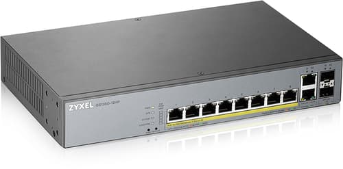 Zyxel Gs1350-12hp Smart Surveillance Poe Switch 130w