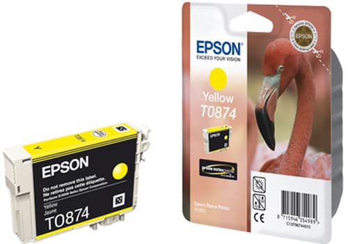 Epson Muste Keltainen T0874 - R1900