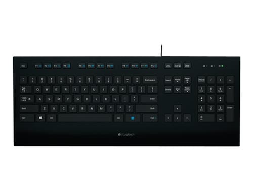 Logitech K280e Langallinen, Usb Pohjoismaat Musta Näppäimistö