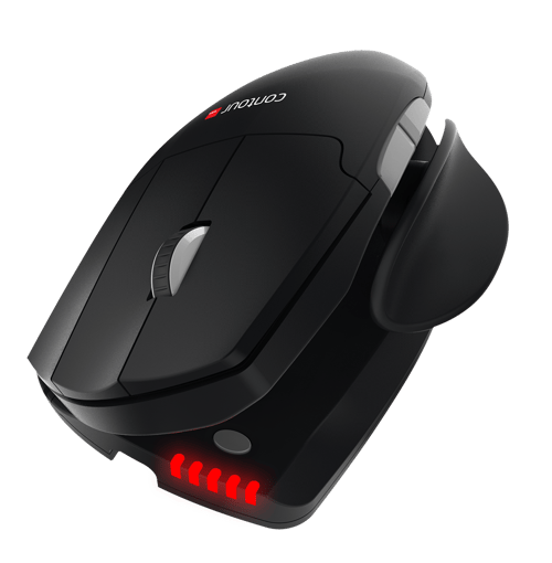 Contour Design Unimouse Wireless Langaton 2,800dpi Hiiri Musta