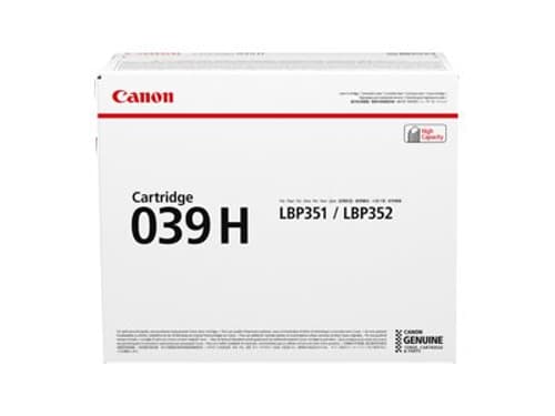 Canon Värikasetti Musta 039 H 25k - Lbp351/lbp352