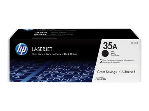 Hp Värikasetti Musta 1.5k - Cb435ad 2-pack