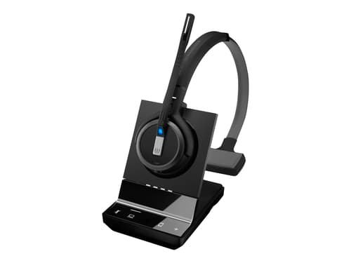 Epos Impact Sdw 5033 Wireless Dect Kuuloke + Mikrofoni Skype For Businessille Mono Musta