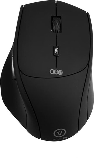 Voxicon Wireless Optical Mouse M360wl Langaton 2,400dpi Hiiri Musta