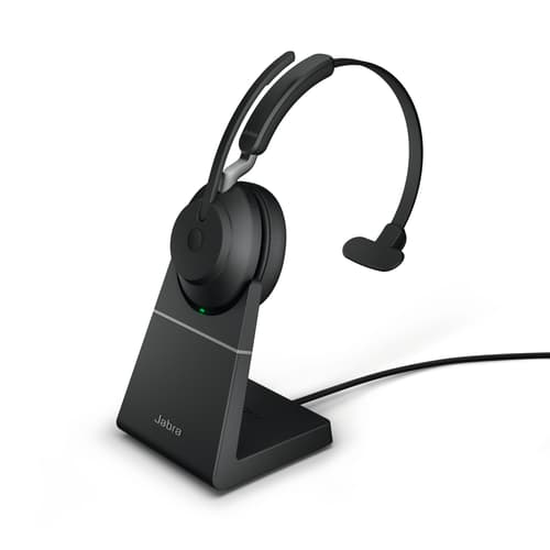 Jabra Evolve2 65 Uc With Stand Kuuloke + Mikrofoni Usb-c Mono Musta