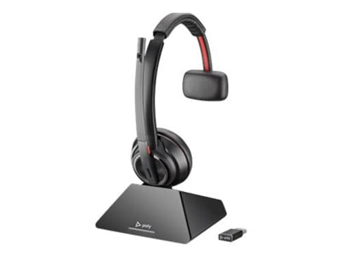 Poly Savi 8210 Uc Monaural Standard Kuuloke + Mikrofoni Mono Musta