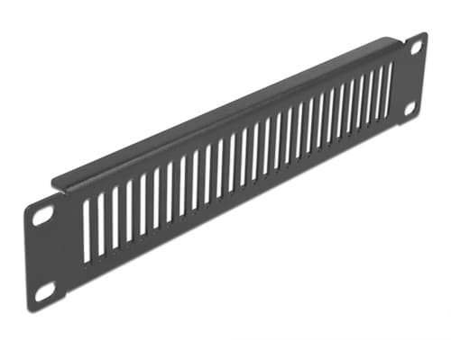 Delock Rack Cover Panel 10" 1u Black