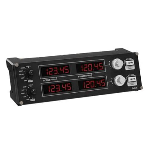 Logitech Pro Flight Radio Panel Musta