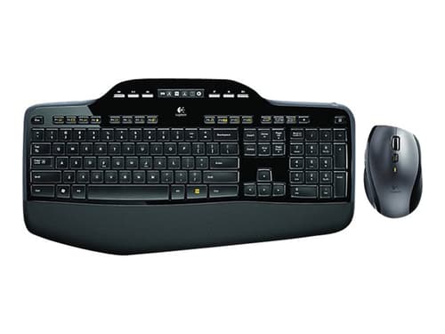 Logitech Wireless Desktop Mk710 Englanti - Usa/kansainvälinen Näppäimistö- Ja Hiiri -pakkaus
