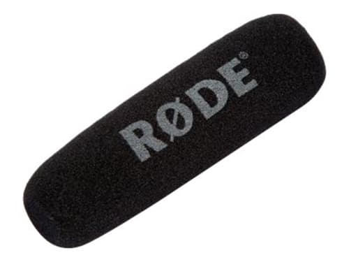 Røde Wsvm Windshield For Videomic/ntg1/2 Musta