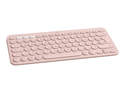 Logitech K380 Multi-device Bluetooth For Mac Langaton, Bluetooth 3.0 Pohjoismainen (tanska/suomi/norja/ruotsi) Pinkki Näppäimistö