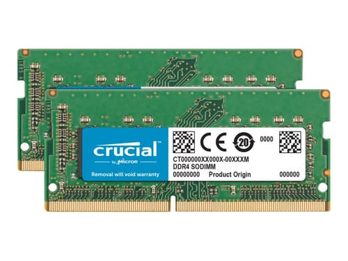 Crucial Ddr4 64gb 2,666mhz Ddr4 Sdram So-dimm 260-pin