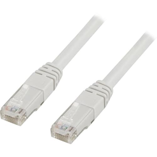 Deltaco Tp-650v Rj-45 Rj-45 Cat 6 50m Valkoinen