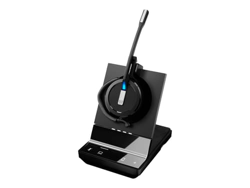 Epos Impact Sdw 5013 Wireless Dect Triple Wearstyle Kuuloke + Mikrofoni Skype For Businessille Mono Musta