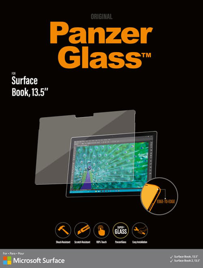 Panzerglass Edge-to-edge Microsoft Surface Book/book2 13,5"