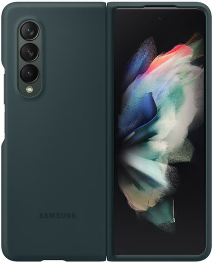 Samsung Silicone Cover Samsung Galaxy Z Fold 3 Vihreä